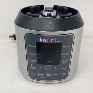 Instant Pot Ace Nova Blender Base Silver 1000W Replacement Part Only - Works!